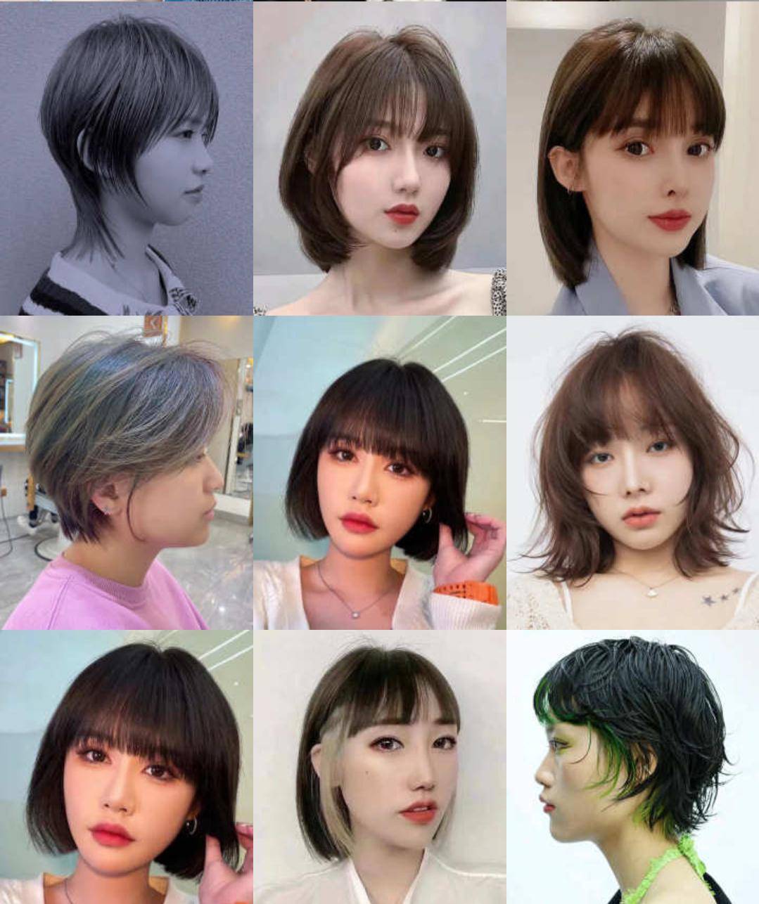 原创2022新发型大全100多款无论长短都很美喜欢就选一款吧