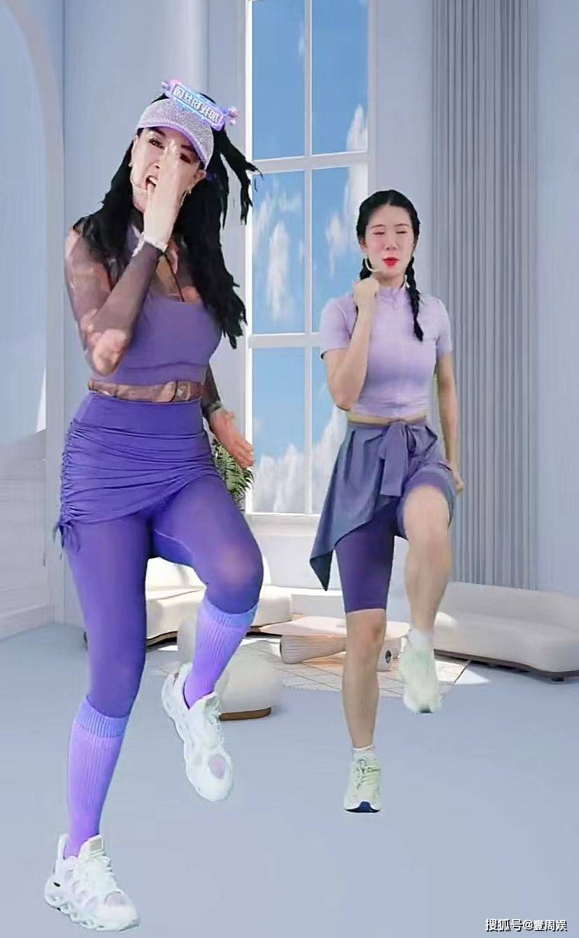 钟丽缇直播跳操自信过头,腰间赘肉意外抢镜