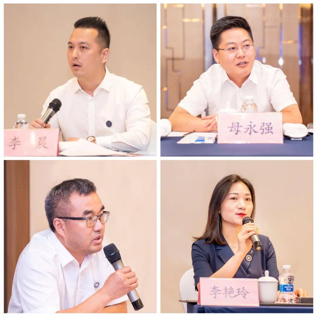 名誉会长赵丕强发言▲名誉会长陈亚发言在轻松愉快