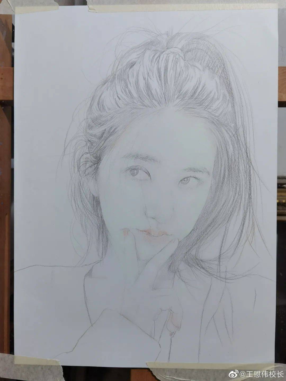 学生能学到这速写水平考试铁定顶呱呱李一桐速写▼虞书欣 速写▼程潇