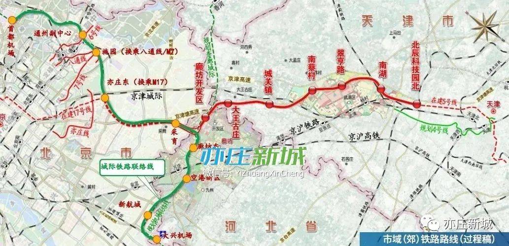 通武廊鐵路何時開建連接天津武清河北廊坊北京亦莊