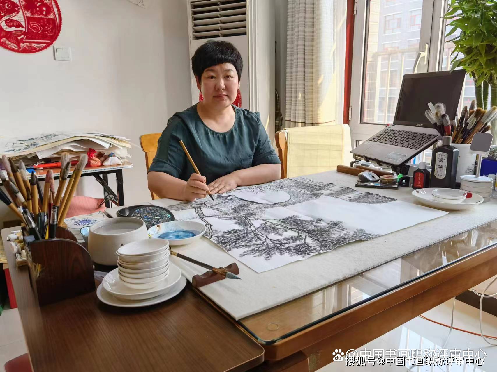 赵倩平三级美术师_国画_笔墨_定州