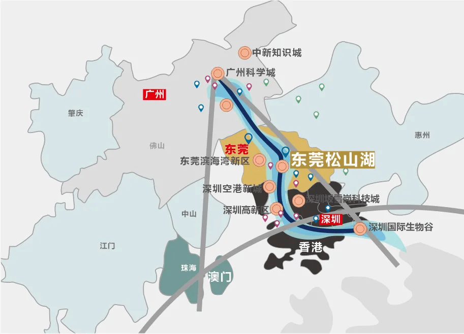 根據《東莞市軌道交通網絡規劃(2035)》文件,到2035年東莞將形成12條