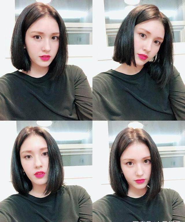 全昭弥somi剪短发了!果然好看的人披麻袋都是好看的!_somi_模样_因为