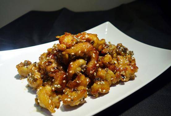 原创食欲满满的蜜糖鸡中翼一点不腻味道好极了