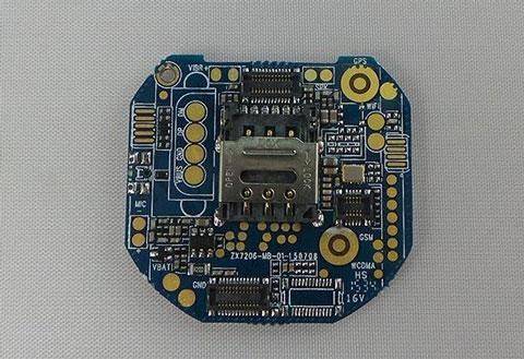 智能运动手表主板芯片底部填充包封用胶方案