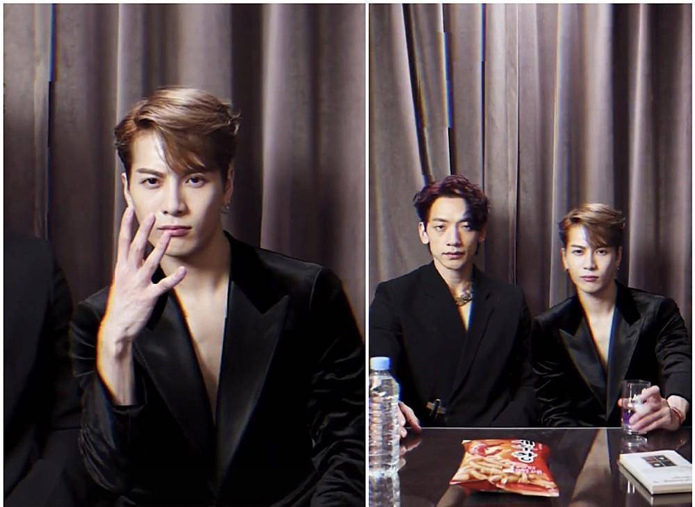 原创王嘉尔和rain互动视频曝光男生的身高与颜值你会选择哪一个