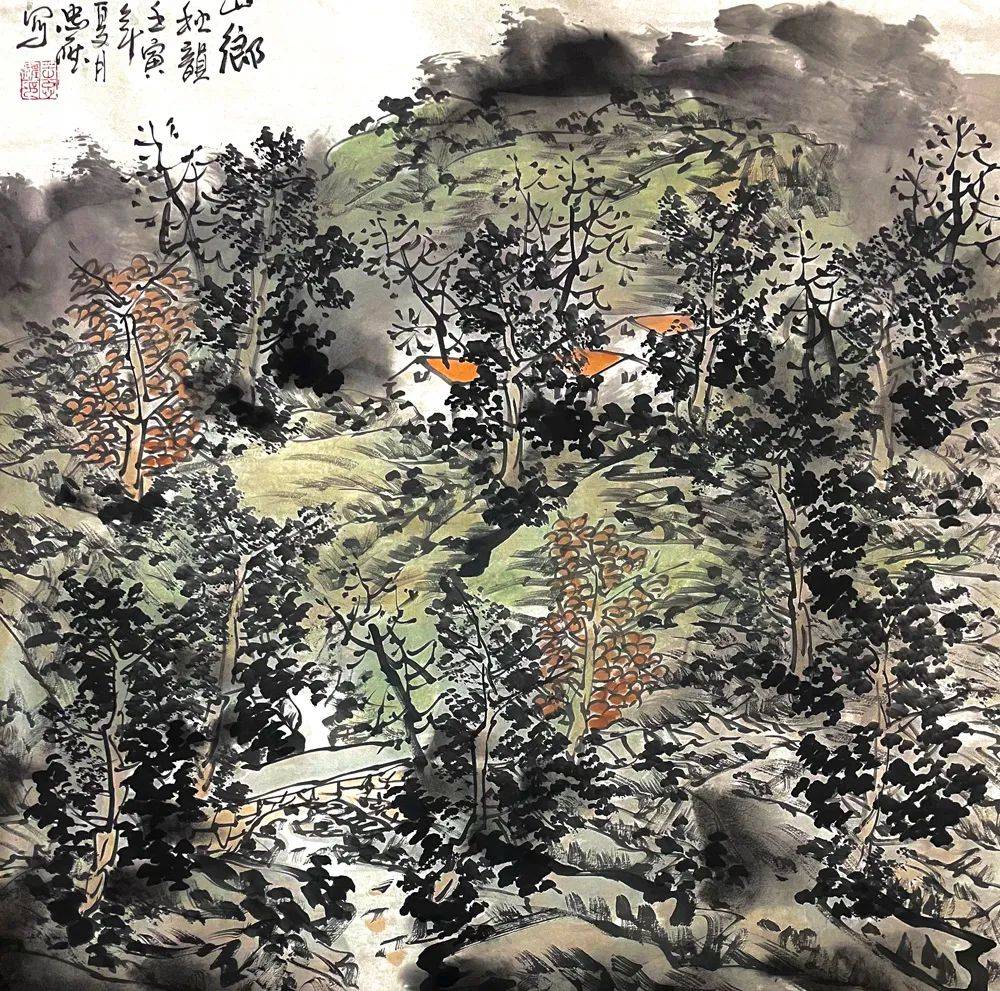王忠雁|丹青追梦 水墨本色-中国当代书画名家云个展_作品_艺术委员会