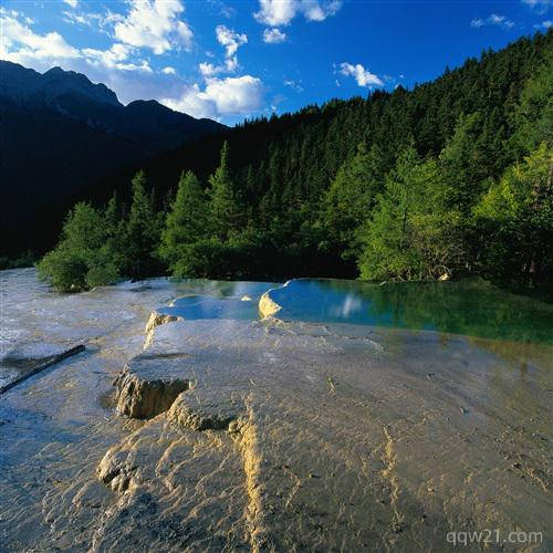 青山绿水风景图片头像我我心中这种才是最美