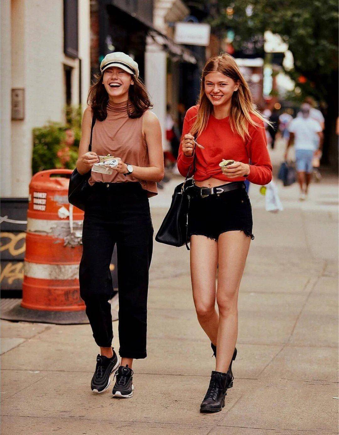 原创纽约街头女孩的美式复古搭配合集时髦洋气又新潮上身又美又飒