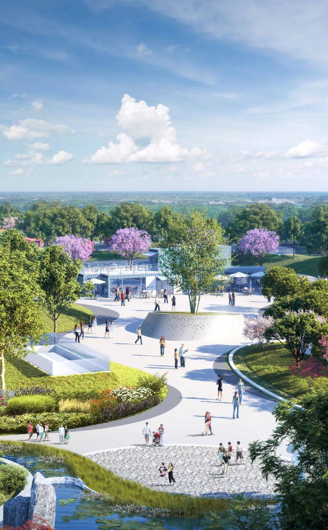 成都未来科技城首座零碳公园雏形初现