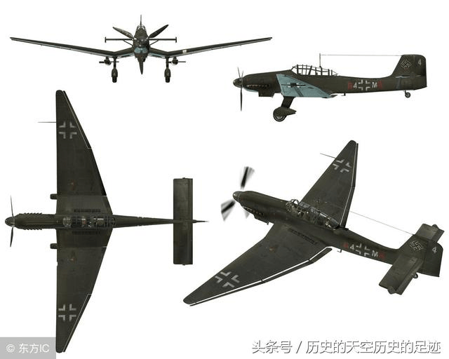 原创二战德国闪电战入侵苏联时期德国的斯图卡战斗轰炸机空中猎豹