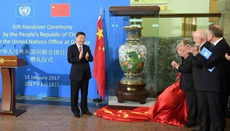景泰蓝的国礼档案_中国_赠送给_象征