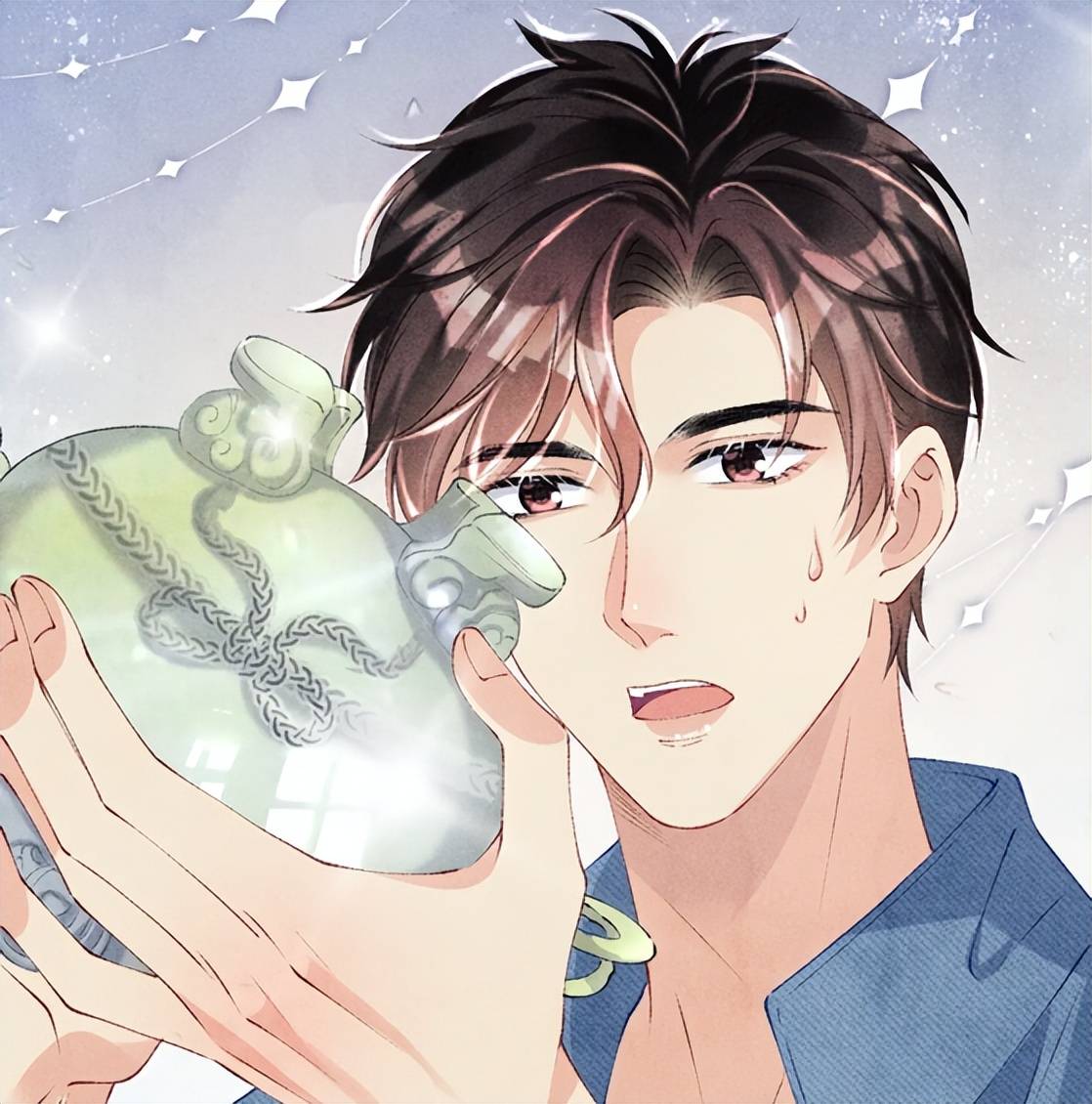 原创碎玉投珠慎语慌张掉琥珀坠子丁汉白求贤若渴珍珠掉马了