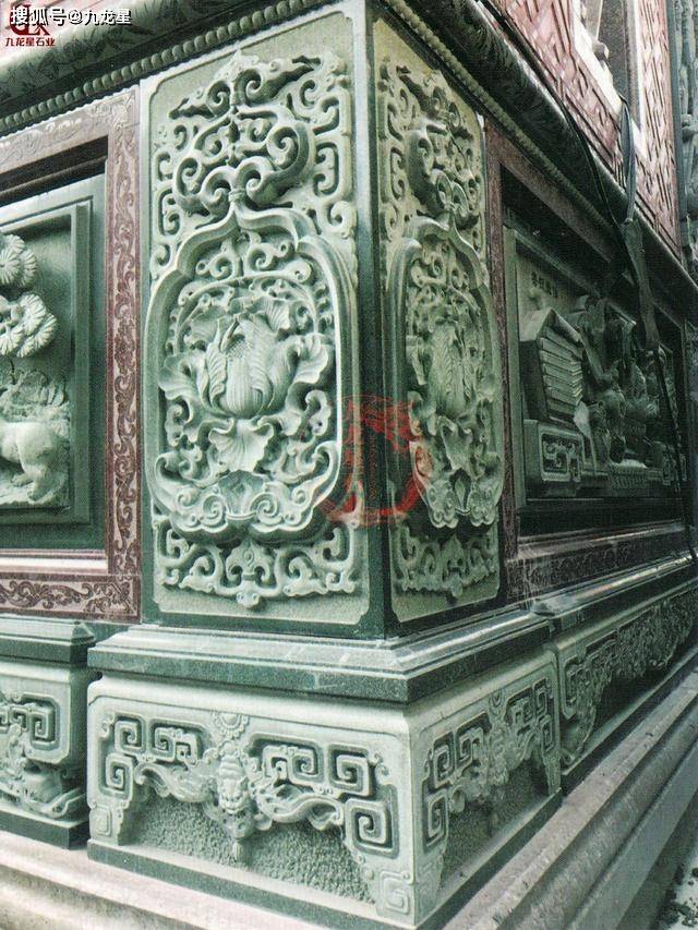 惠安石雕祠堂精美浮雕壁画素材多图赏析