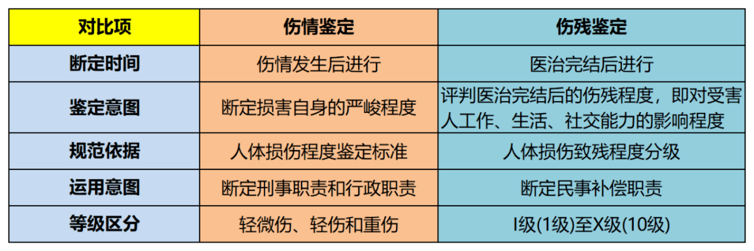 伤情鉴定轻伤图片