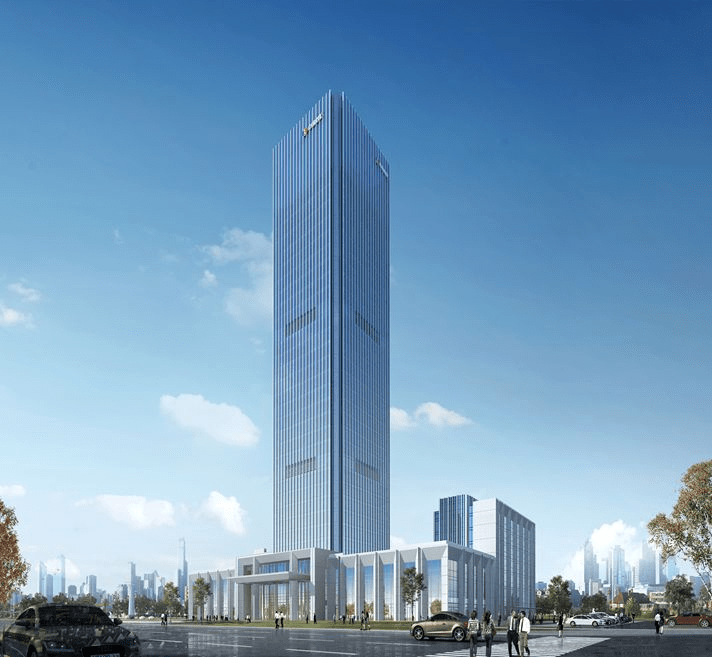高168米漯河市超高地标建筑中国双汇新总部大厦最新进度