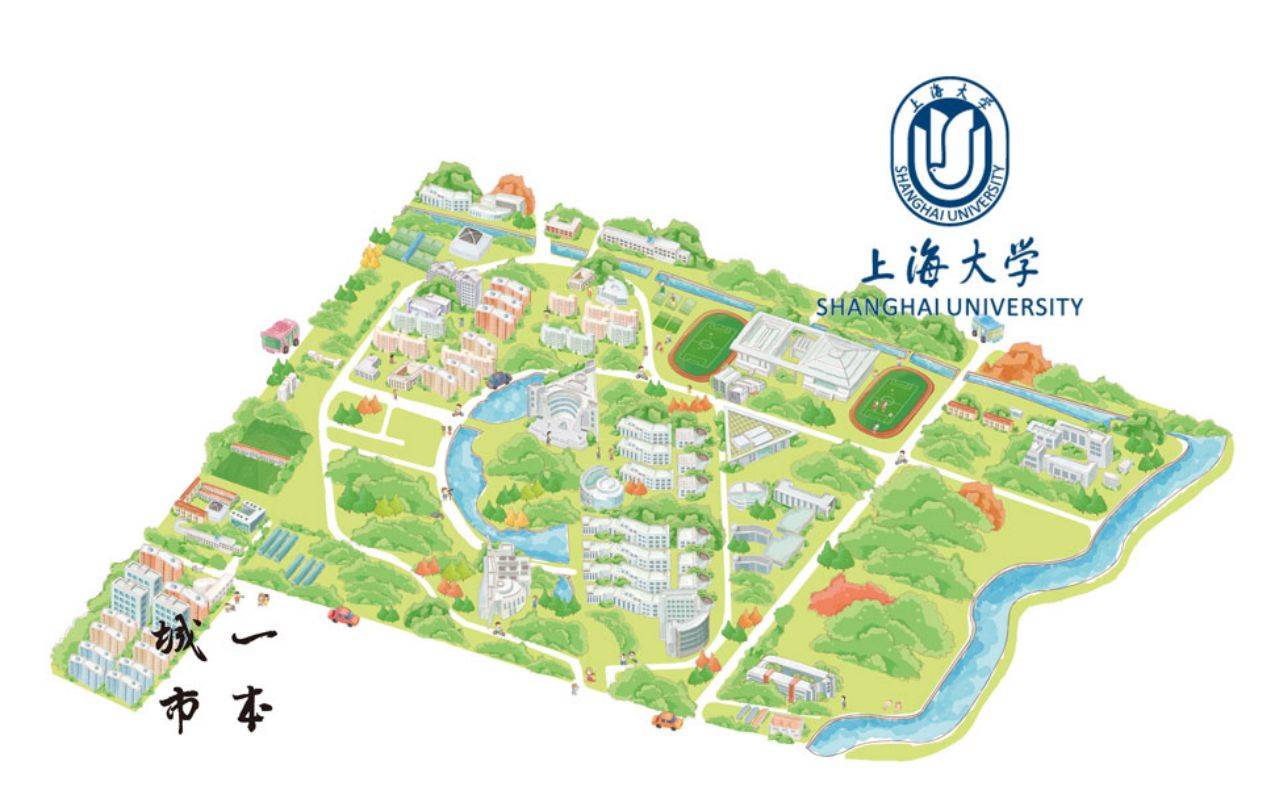 11:上海大学宝山校区地图:一
