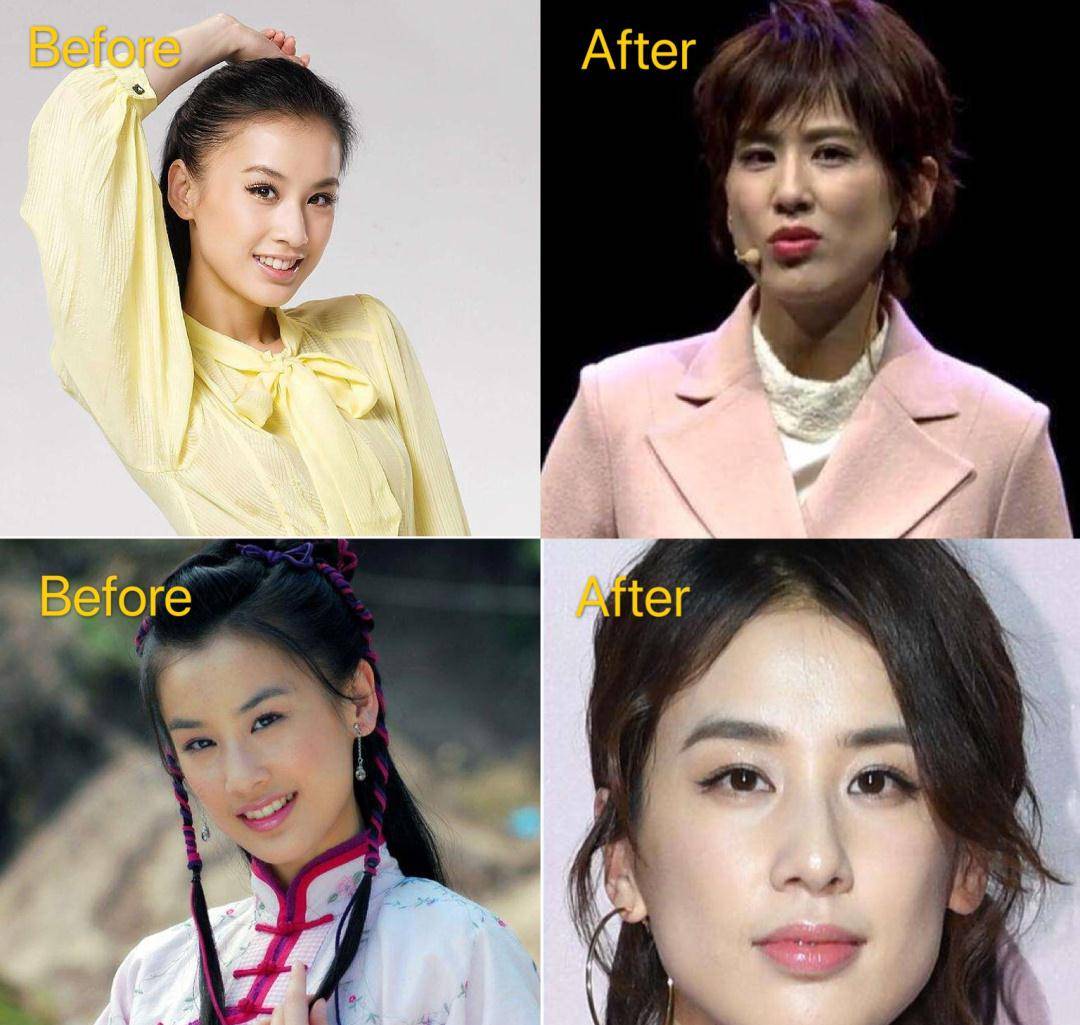 原创19岁的神颜黄圣依撞脸刘亦菲20年后却撞脸徐锦江