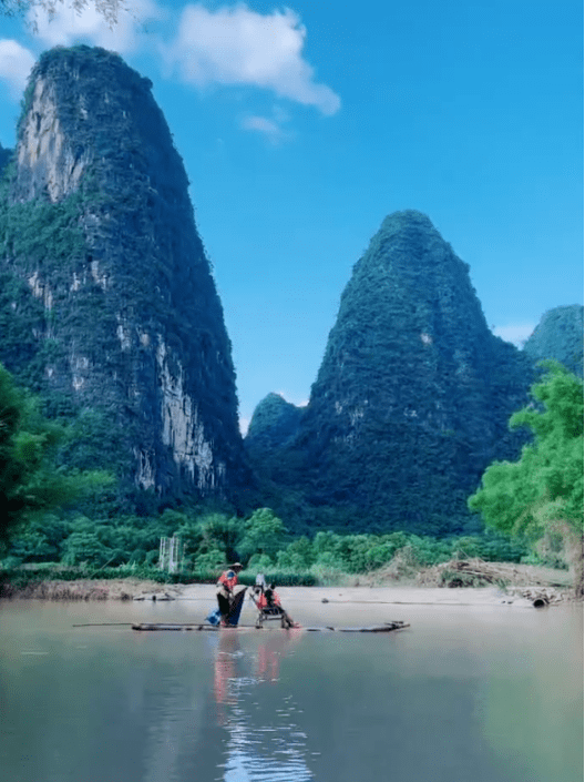 遇山芗舍：下过雨后的桂林山水还甲天下？阳朔还甲桂林？你自己看