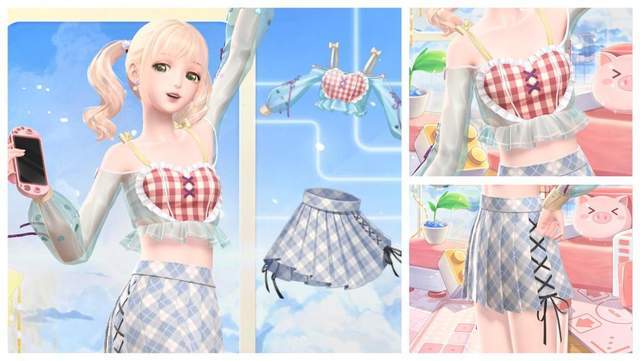 《闪耀暖暖》全新夏日泳装预告,那些可爱性感的盛夏穿搭look_辣妹