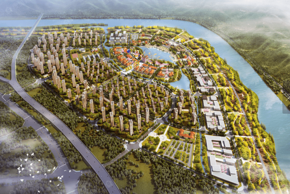 郑州雅居乐罗曼小镇三面环水环境教育资源丰富