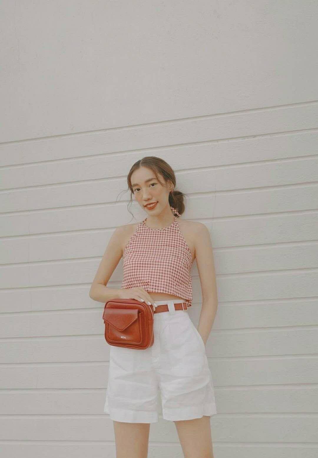 原创夏日炎炎水蜜桃女孩怎么穿搭粉粉美美的搭配甜美又可爱