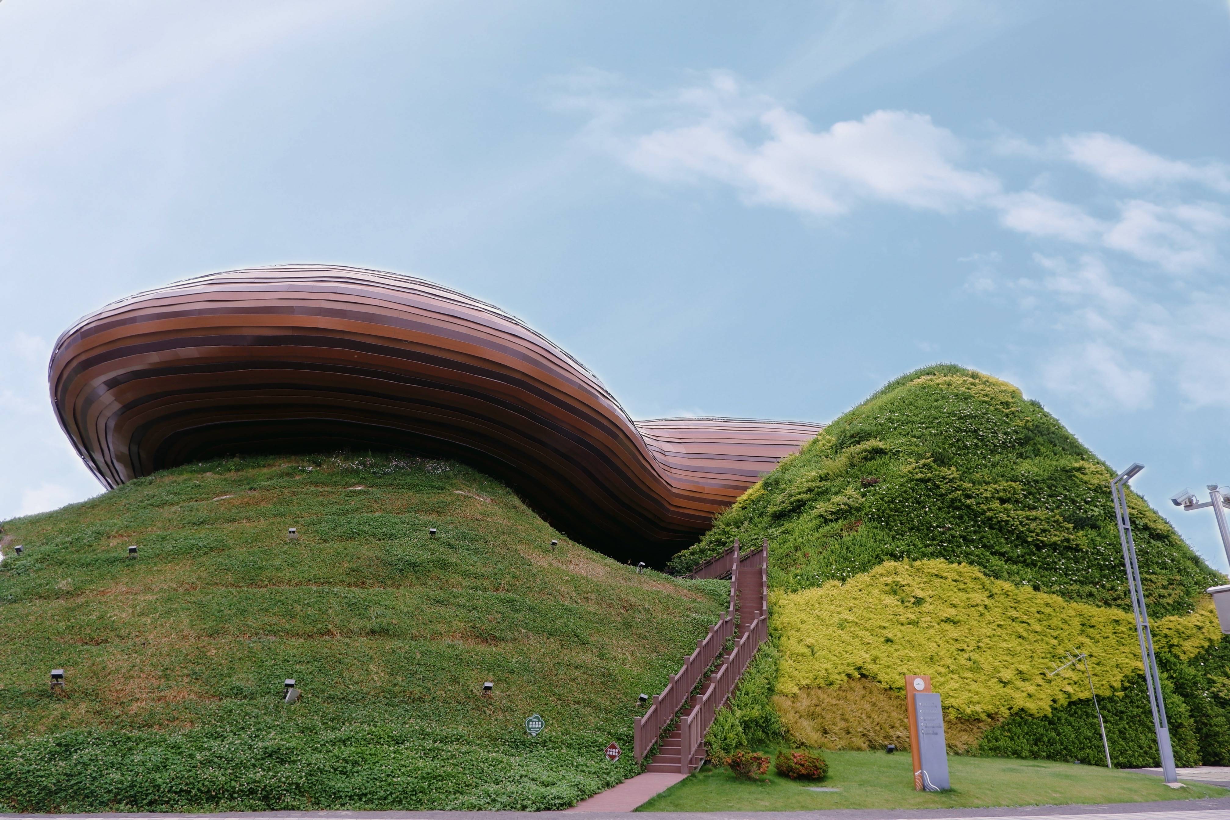 仿照古代乐器,造型奇特天空之镜_焦尾琴_建筑_溧阳