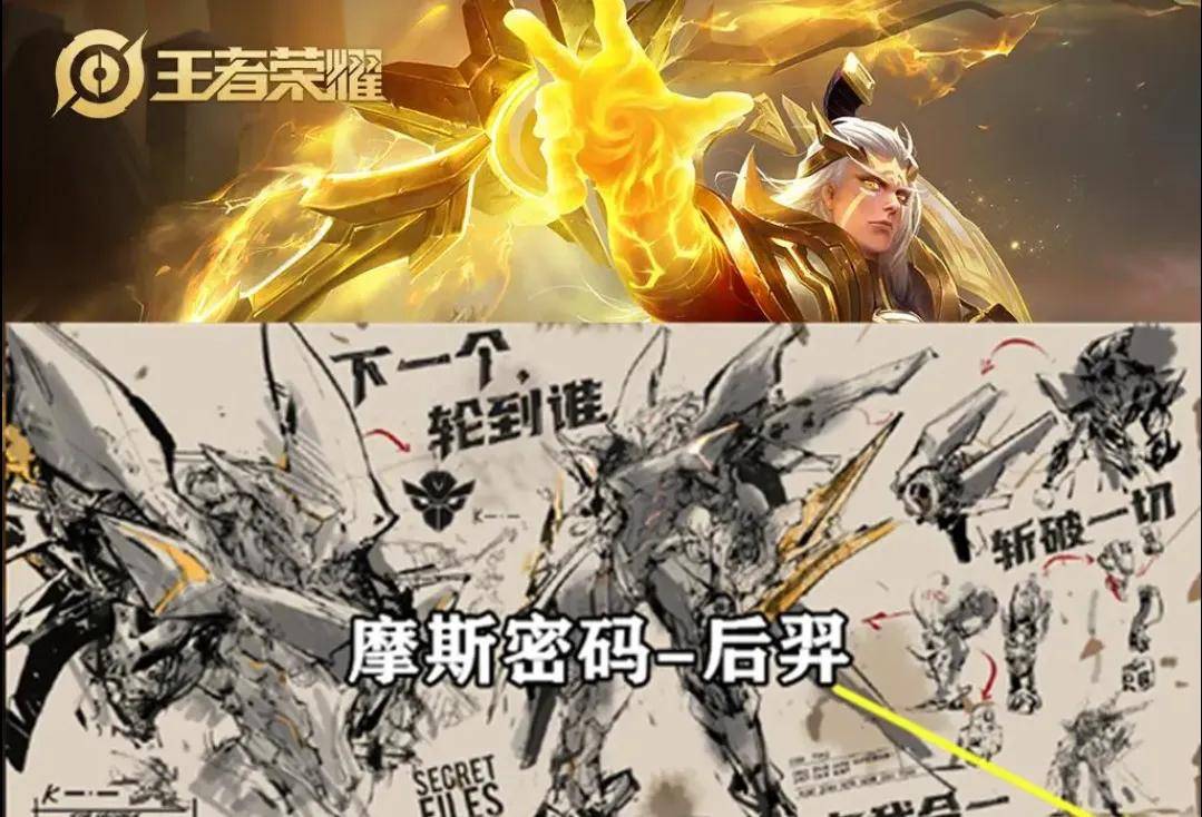 下周皮肤预告传说2选1，支持后羿机甲