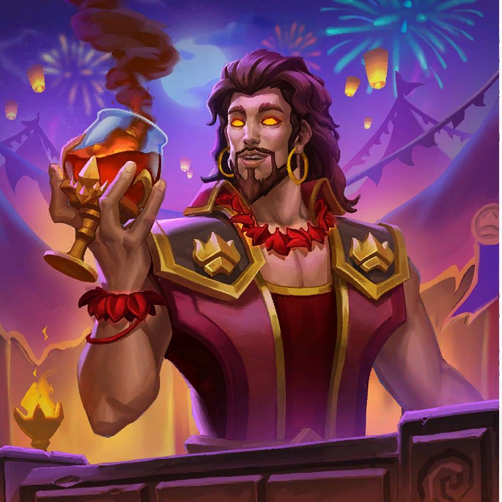 鉴赏一下炉石传说最新皮肤原画,画师之间,亦有不同_阿兰娜_清风_凯尔