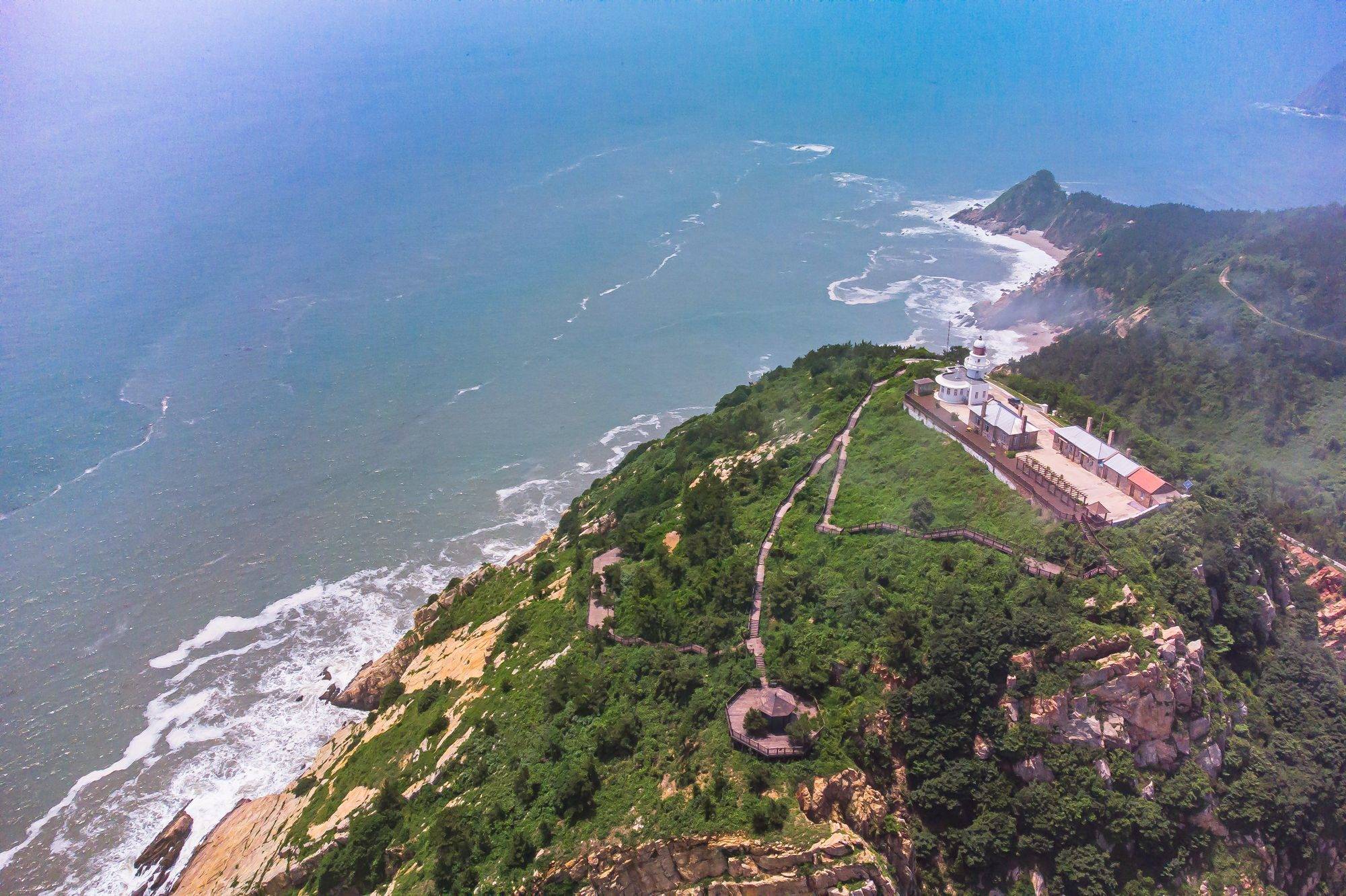 原创大连庄河海王九岛环境秀美造型奇特被誉为海上小桂林