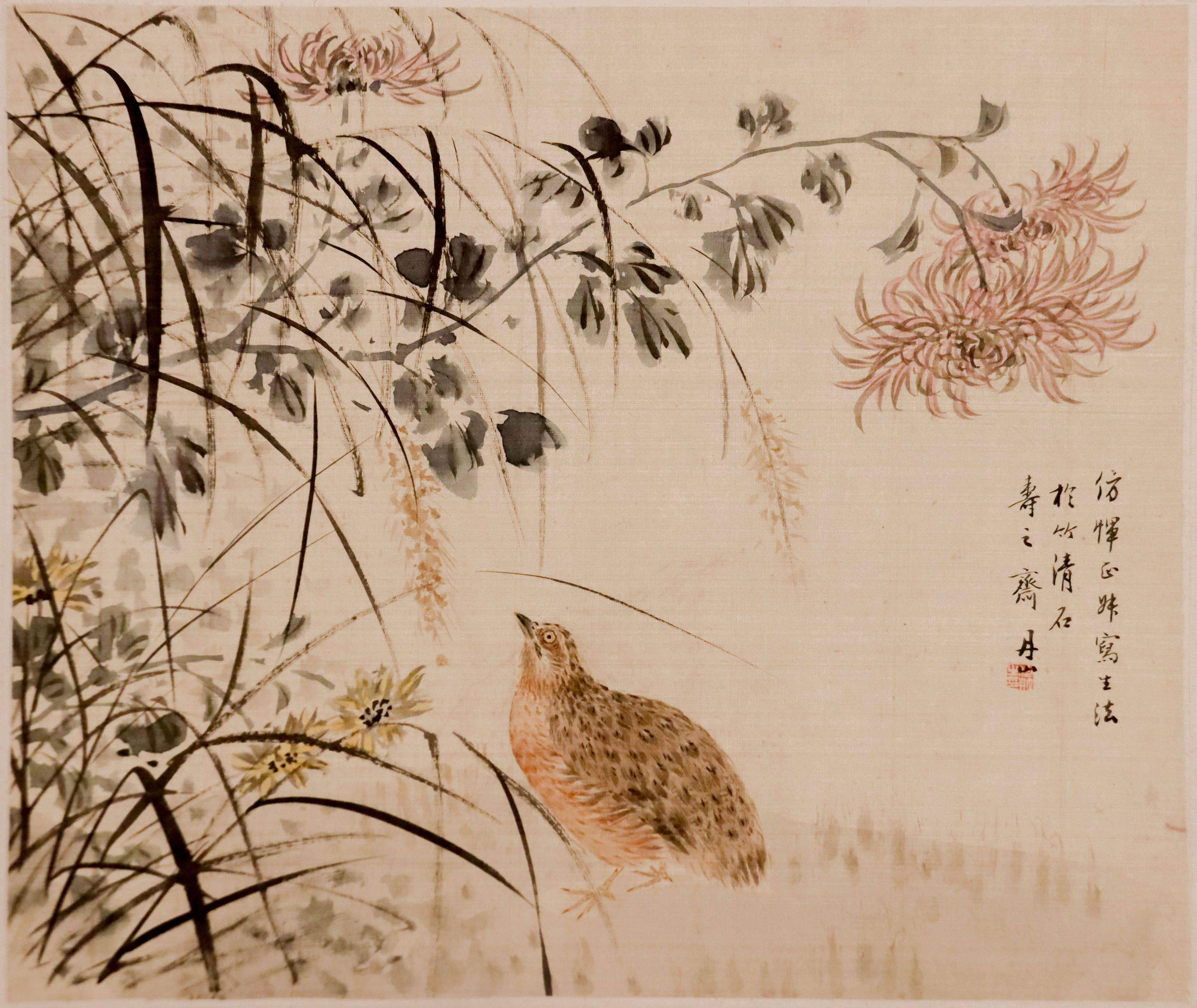 120件花鸟画高清图—广州艺术博物院藏历代绘画精品展(上)