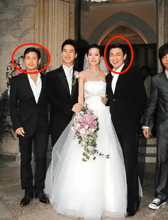 当年柯受良女儿柯丽珍结婚,张学友和刘德华以"娘家人"的身份到场,为