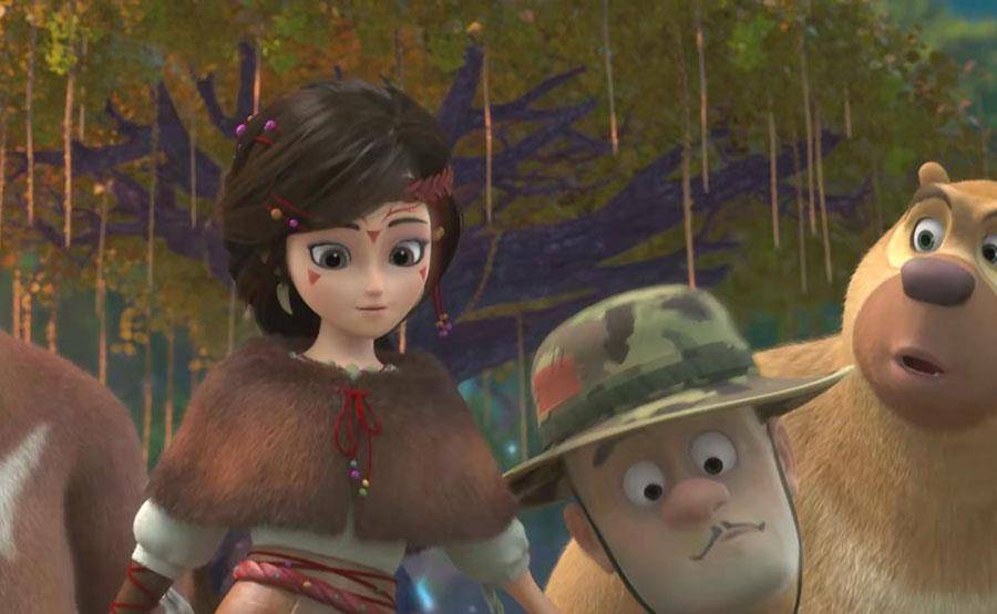 熊出没:七大美女跟光头强同框,看看谁最适合做强哥老婆?