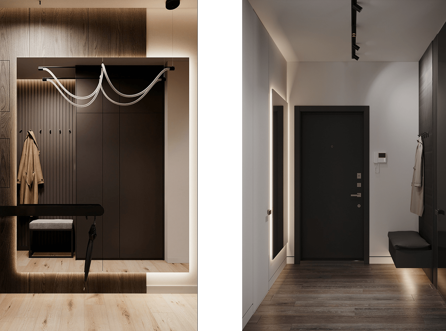 现代时尚的玄关照明,这样的设计眼前一亮_灯光_空间_建议