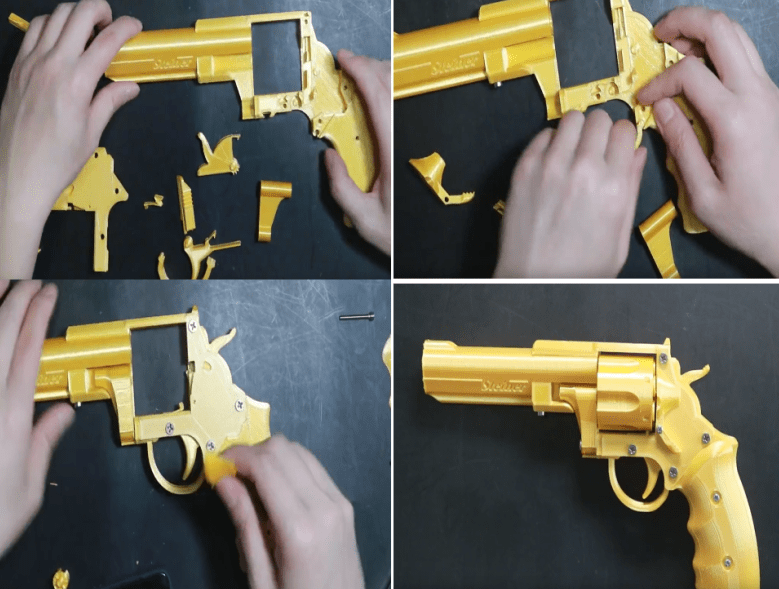 3d打印技术可以制作枪械吗?_打印机_模型_领域