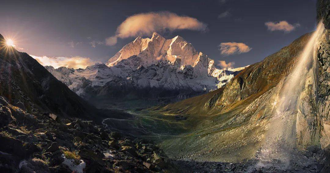 世界最高峰-珠穆朗玛峰，撑起地球的脊梁