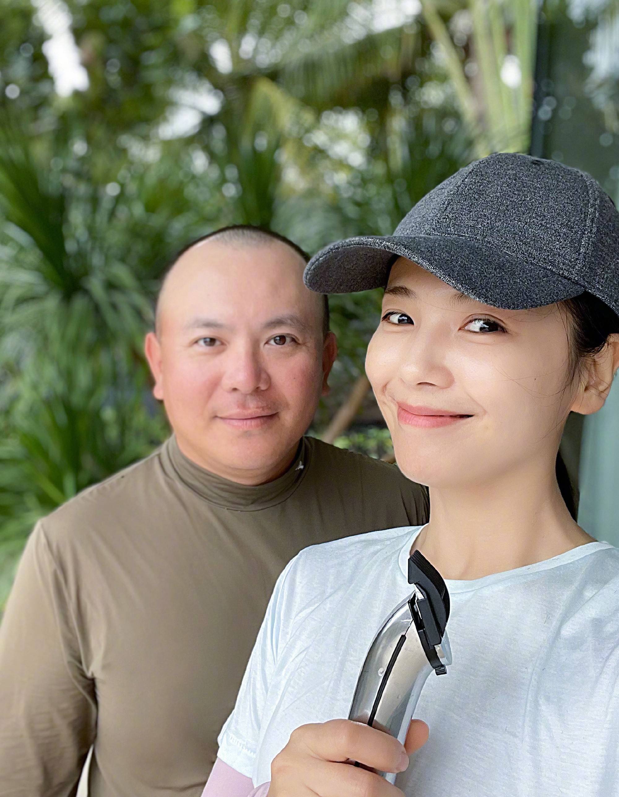 刘涛晒给老公王珂剃头照辟谣,她表示:瓜伤害性不大,观赏性极低_网友