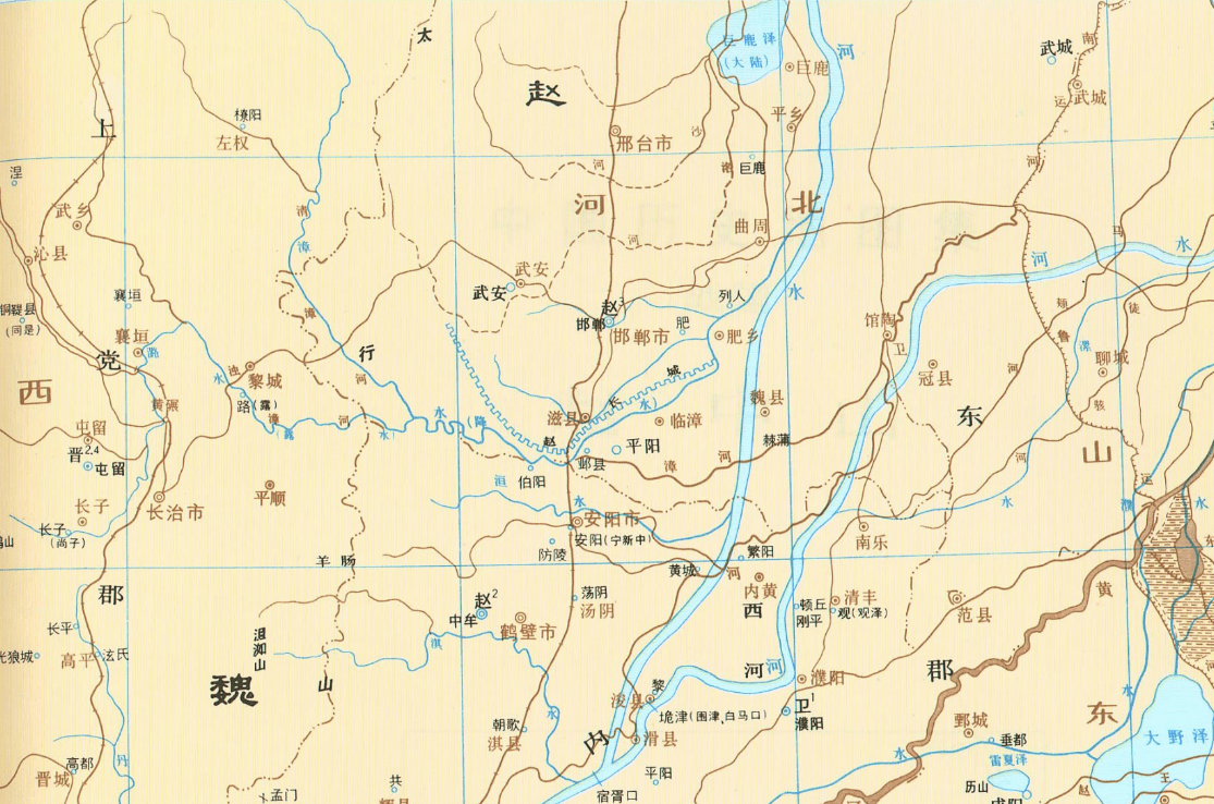 衡水滏阳河地图图片