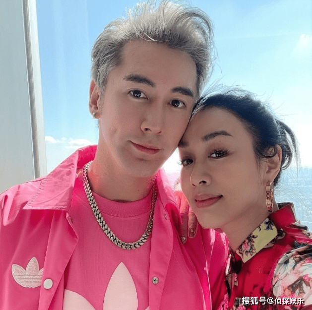 钟丽缇晒照为老公庆生,两女儿身高超妈妈