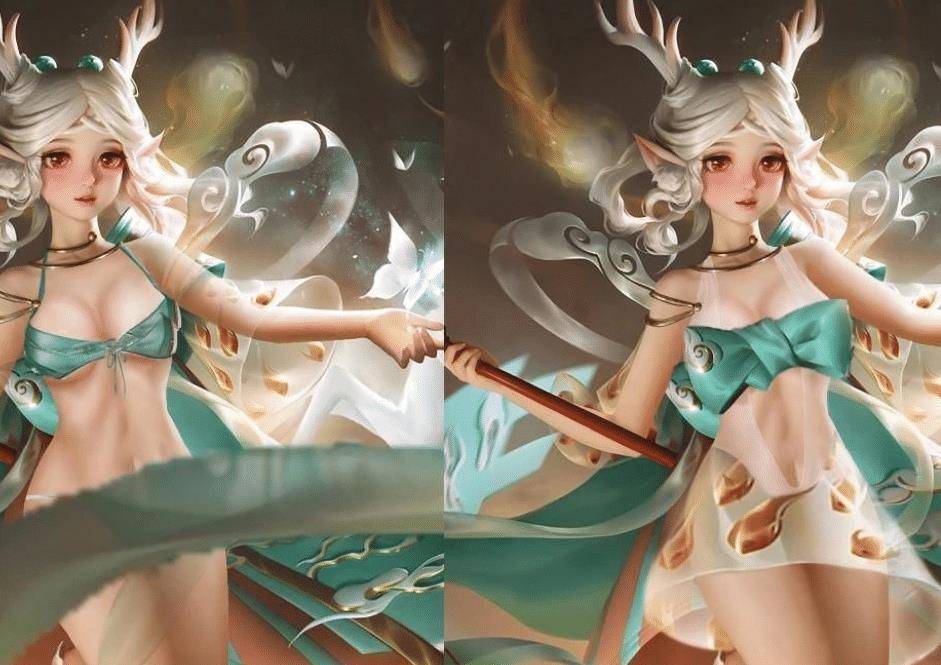 瑶由于她的技能机制,所以几乎能够完美的跟团,形成多