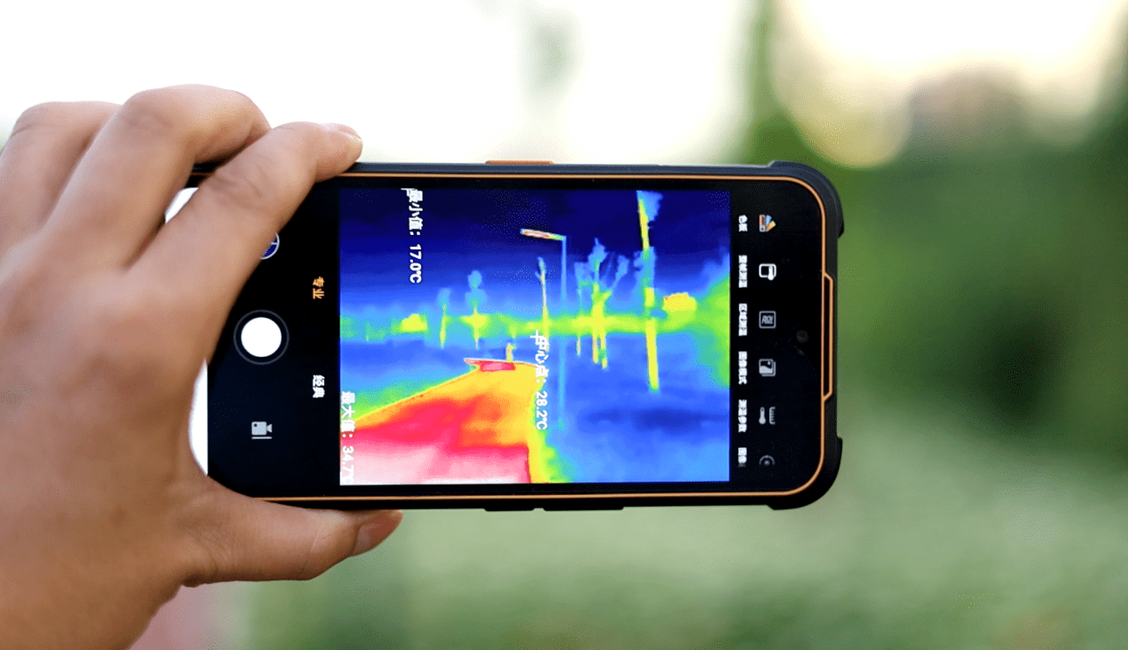 买手机送热成像仪agmg1pro一款支持热成像的三防手机