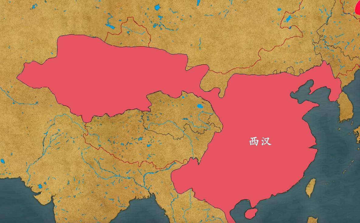 秦末天下大乱,刘邦推翻秦朝后建立西汉,吞并南越东越夜郎,又击败朝鲜