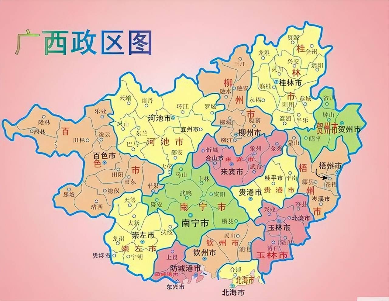 广西与广东辖区调整，广东的3个地级市，为何划归广西