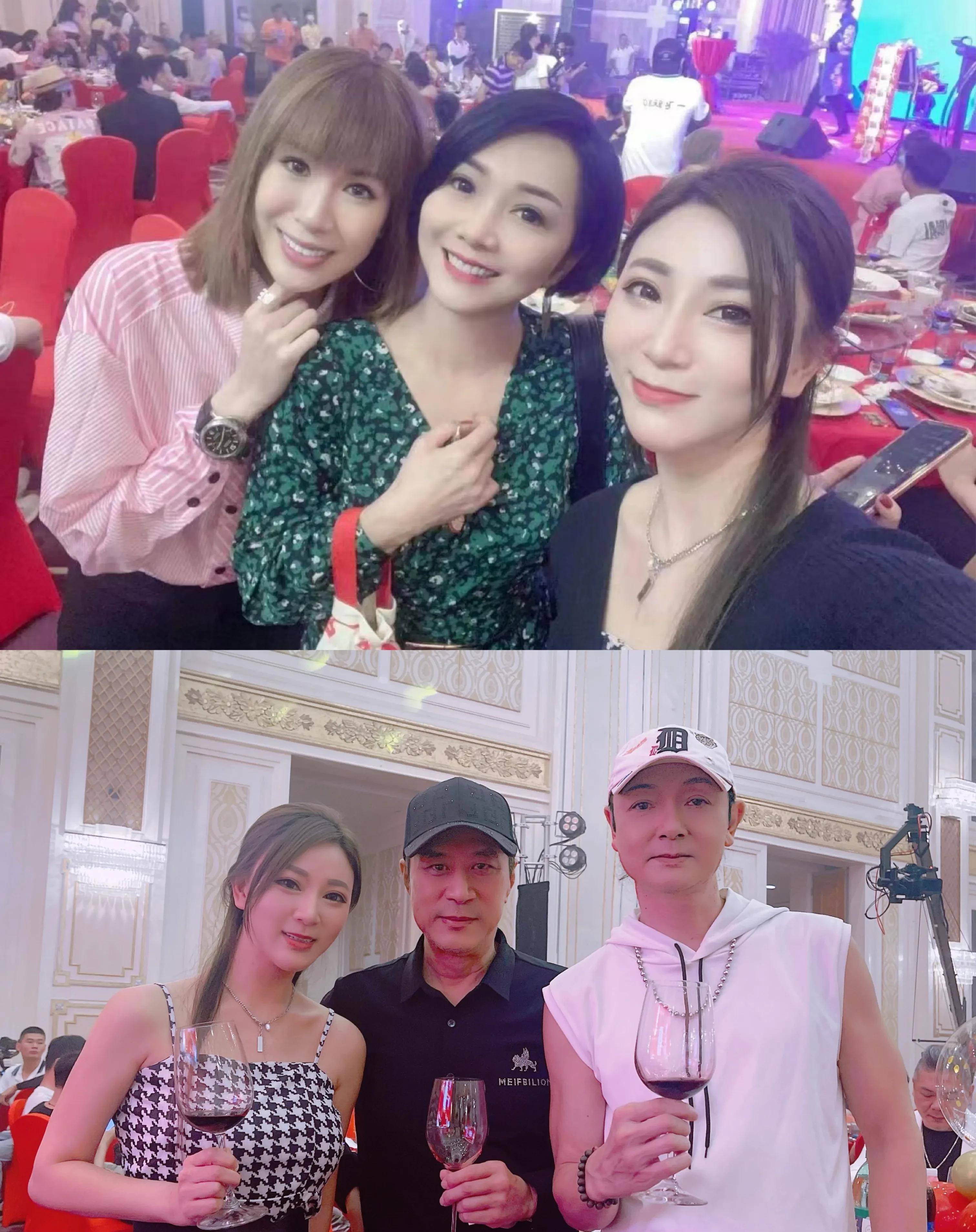 现场布置氛围感十足有签名处黄一飞介绍墙上面有黄一飞演过的角色