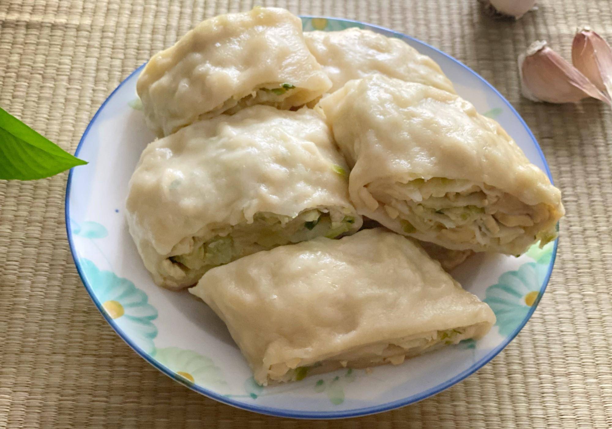 原创做豆腐卷时切好不要直接拌多加这一步豆腐喷香又入味