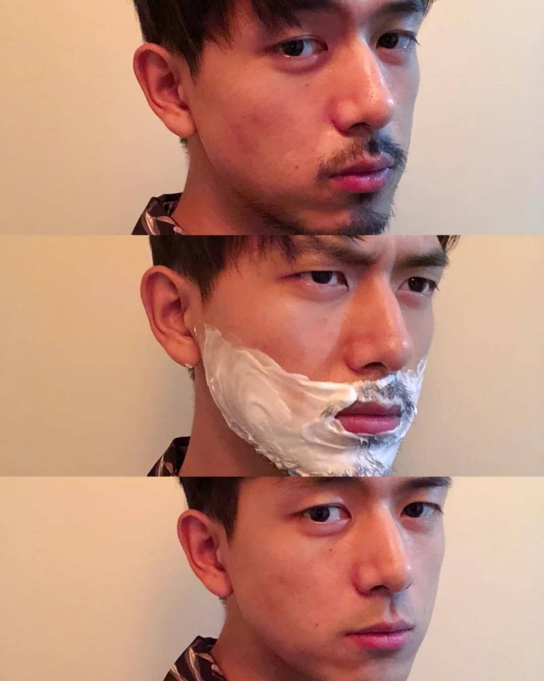 李现肖战无畏胡茬,尽显男人本色,王一博:我还小_硬汉_胡子_一线