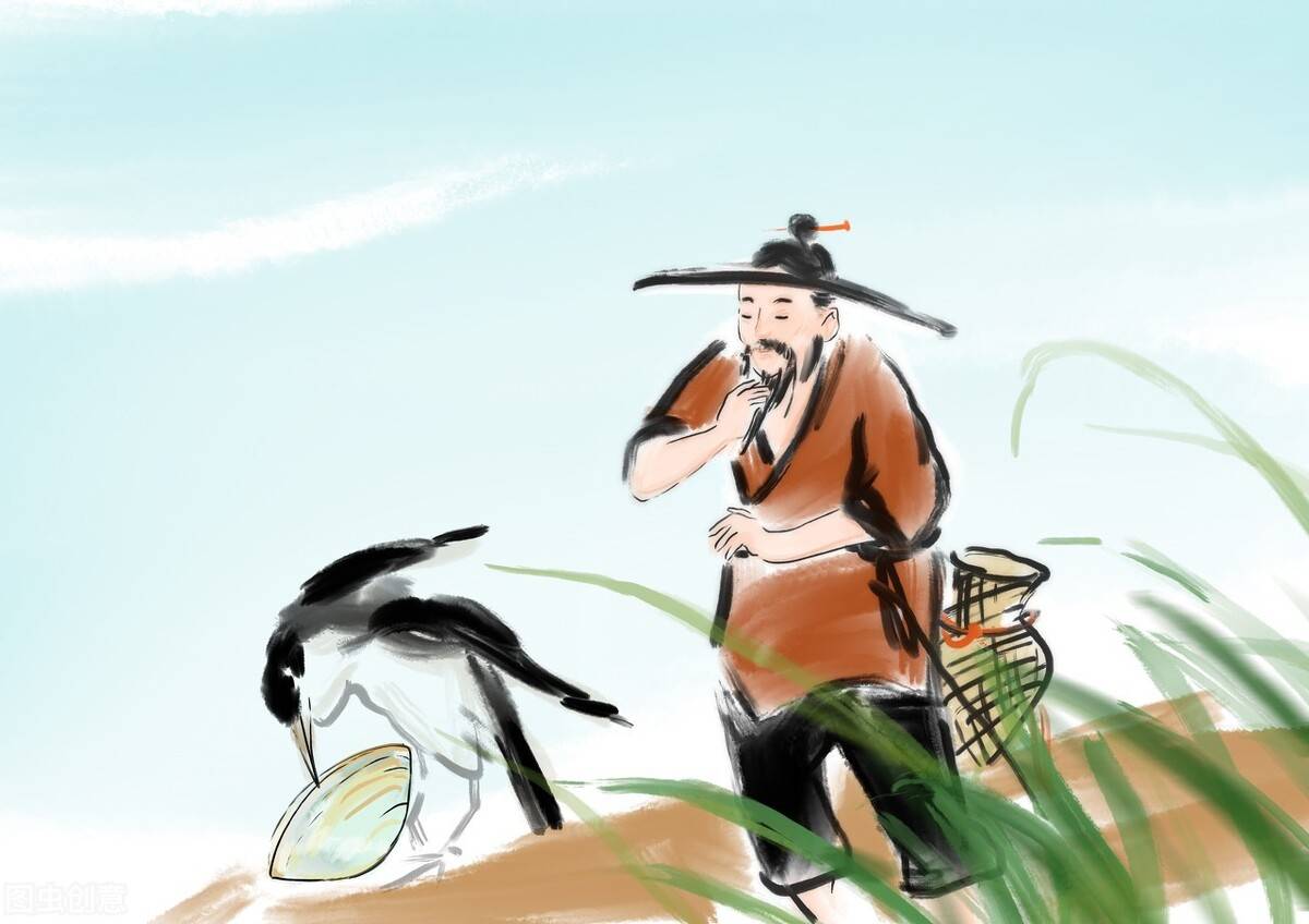 动物科普:嘴巴长得像勺子的勺嘴鹬_故事_河蚌_鸟类