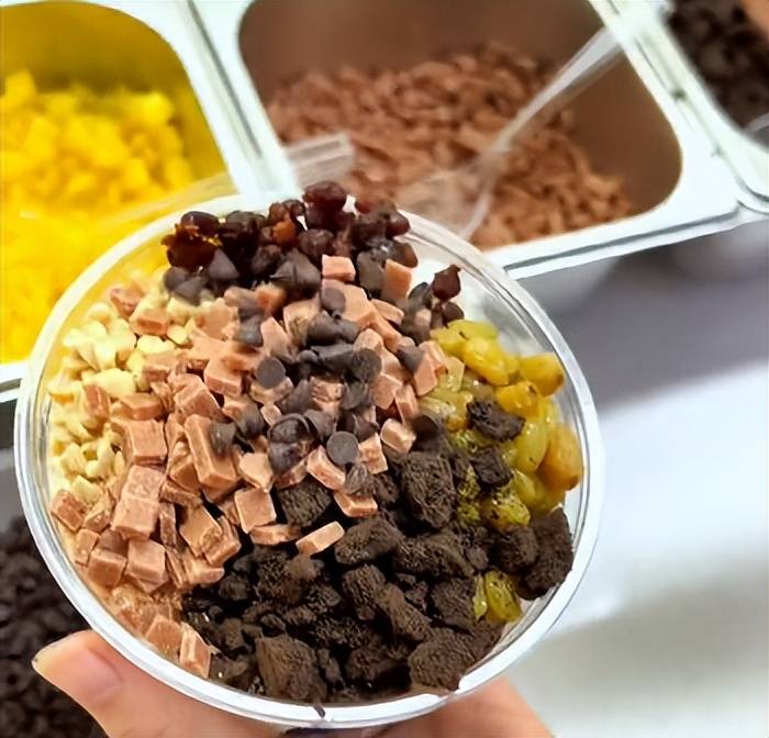 郑好吃雪花酪7种小料多实在好看又好吃