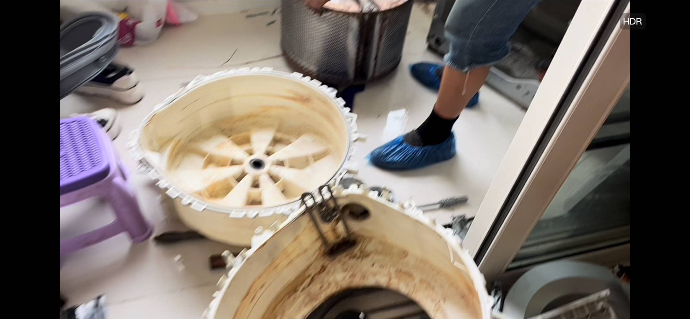 西门子滚筒洗衣机清洗_螺丝_拆机_挡板